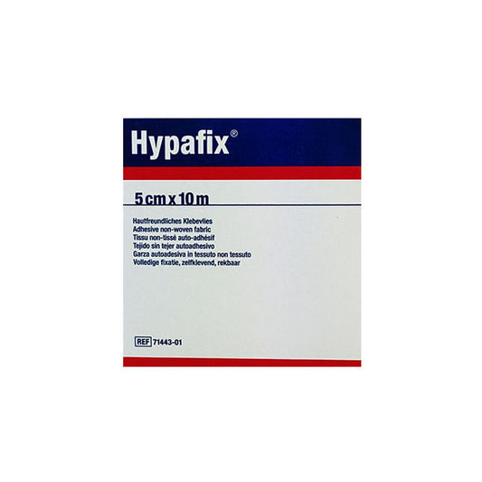 BX/1 HYPAFIX STRETCH NON-WOVEN ADHESIVE FIXATION SHEET 5CM X 10M - Save On Medical