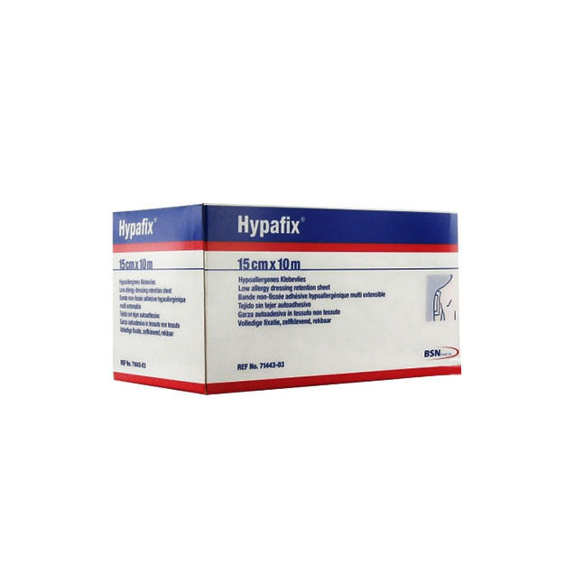 BX/1 HYPAFIX STRETCH NON-WOVEN ADHESIVE FIXATION SHEET 15CM X 10M - Save On Medical