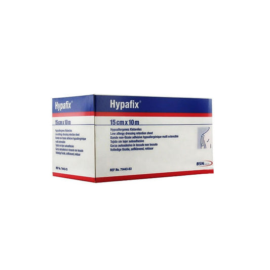 BX/1 HYPAFIX STRETCH NON-WOVEN ADHESIVE FIXATION SHEET 15CM X 10M - Save On Medical