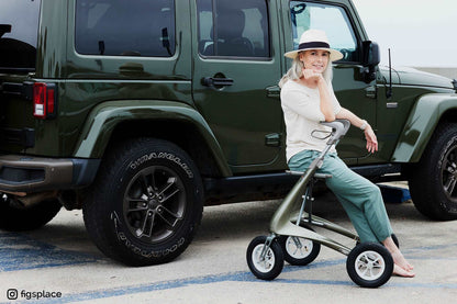 BYACRE Carbon Overland Rollator Made in Denmark - Save On Medical
