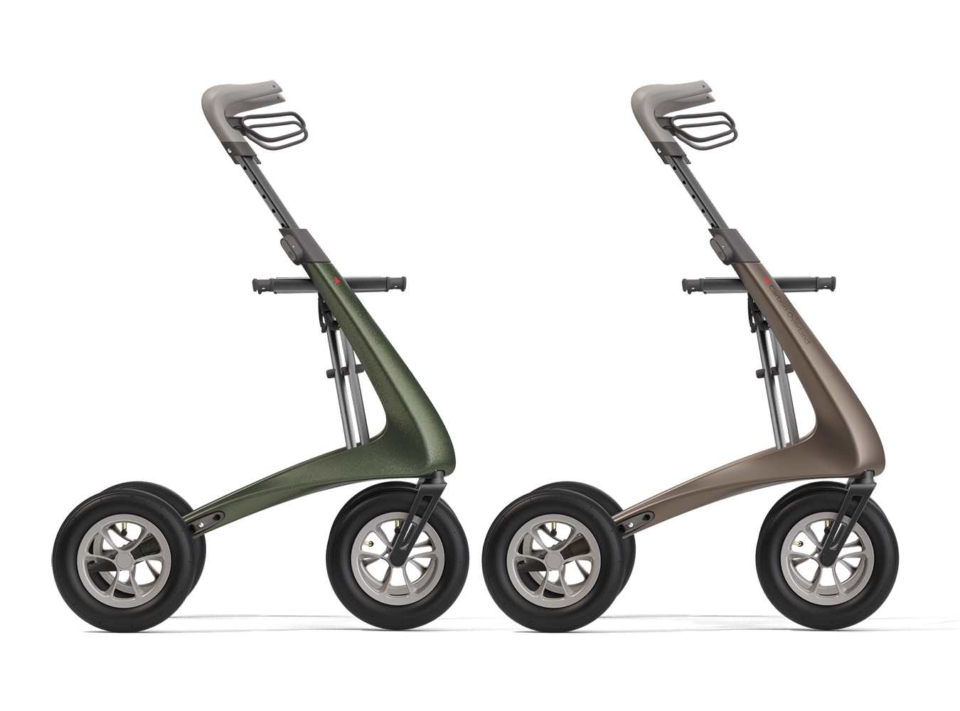 BYACRE Carbon Overland Rollator Made in Denmark - Save On Medical