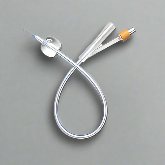 2-Way Foley Catheter 12FR 10cc 100% Silicone Sterile