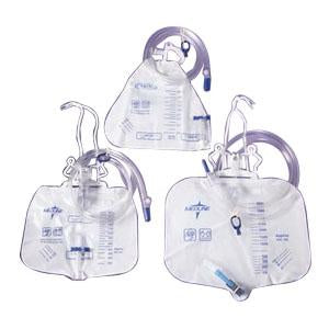 Economical Urinary Drain Bag w/ Anti-reflux Tower, Slide-Tap drainage  port Latex-free  2000ml - Save On Medical