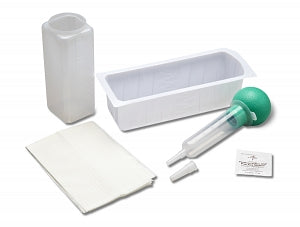 EA/1  IRRIGATION TRAY W/ BULB SYRINGE TRAY, 60ML STERILE - Save On Medical