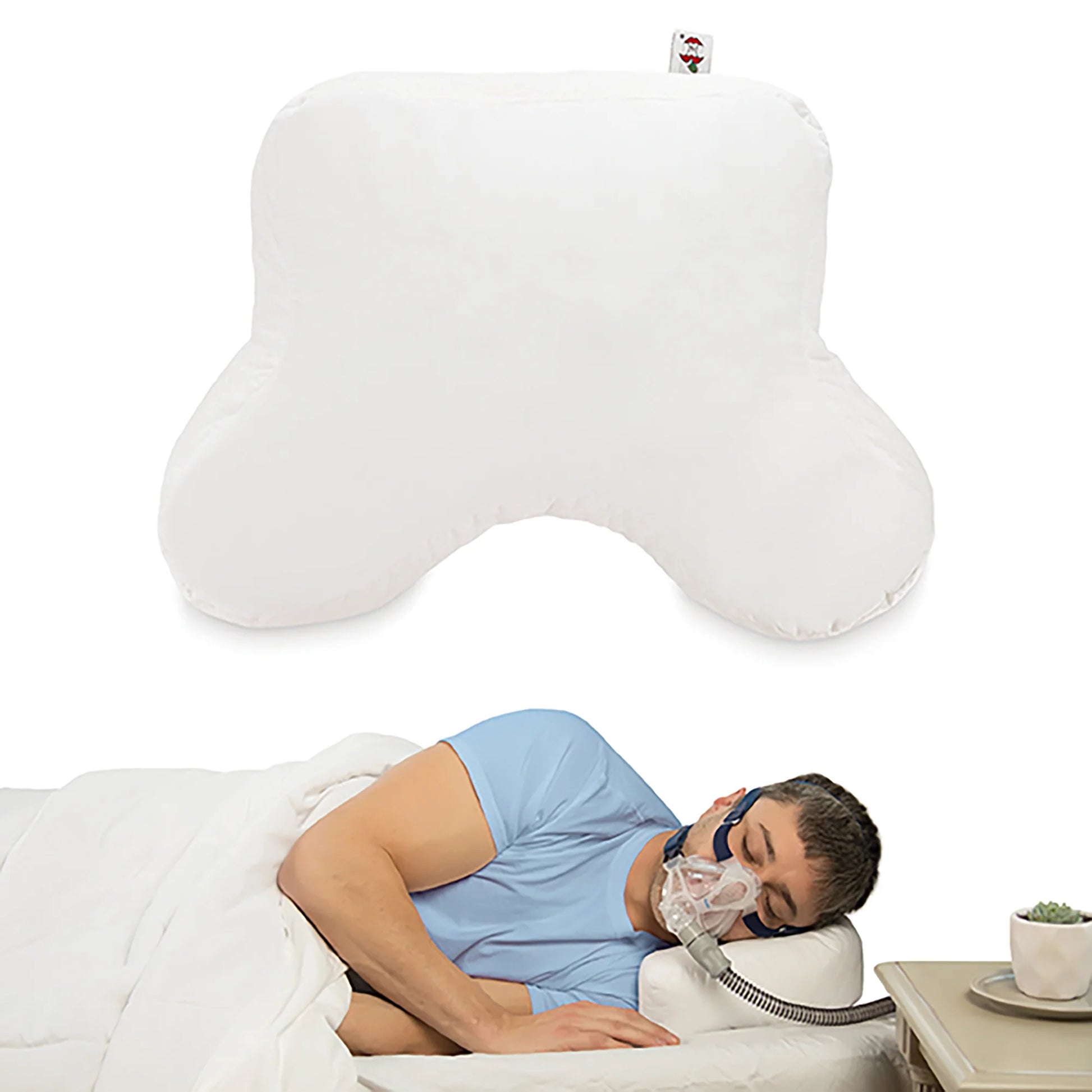 CPap Pillow - 4" Height - w/Fitted Cover - Save On Medical