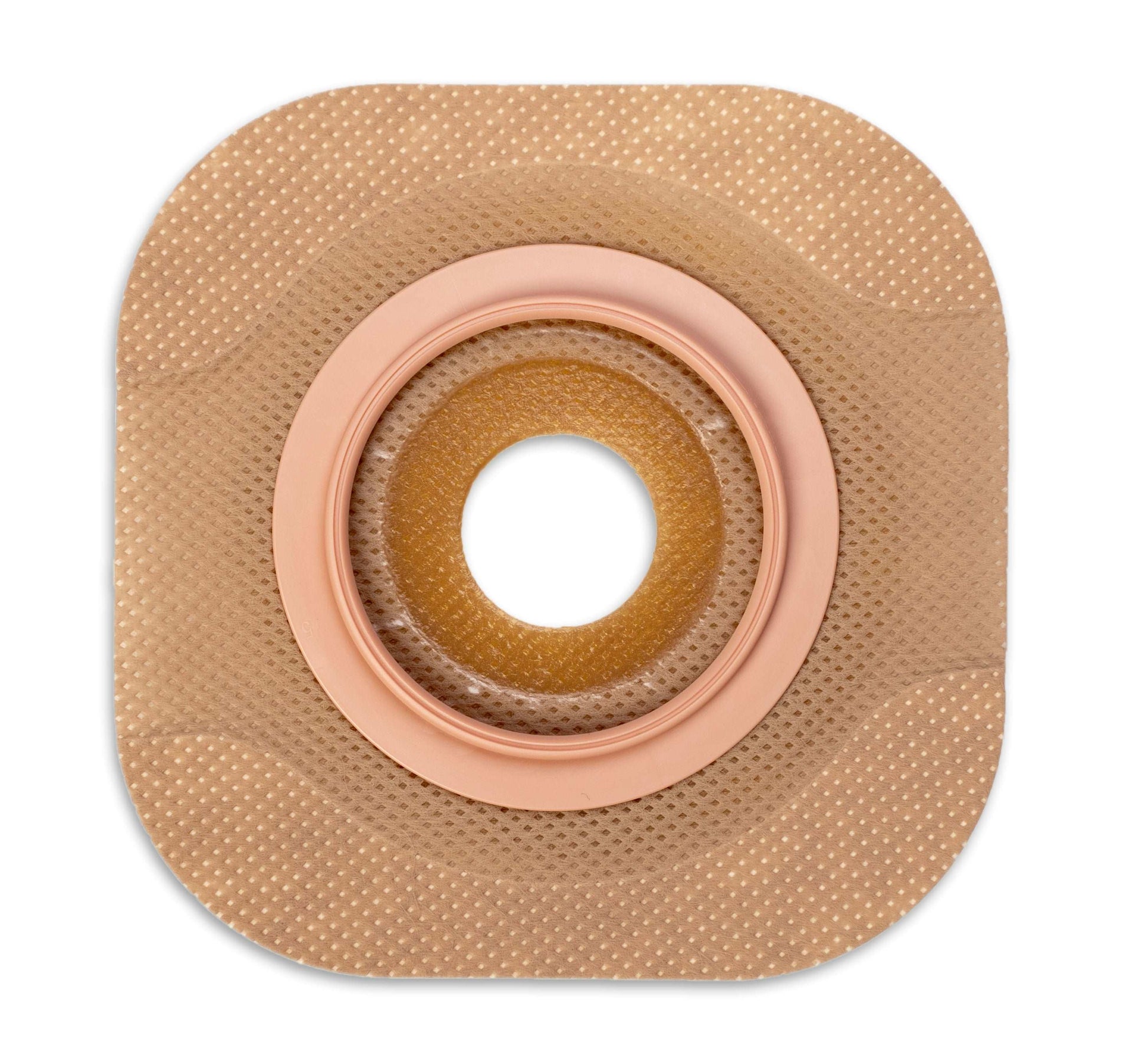 BX/5 NEW IMAGE CERAPLUS FLAT SKIN BARRIER, WITH REMOIS TECHNOLOGY, TAPE BORDER, FLANGE SIZE 1 3/4" (44MM) PRE-CUT 1 1/8" (29MM) - Save On Medical