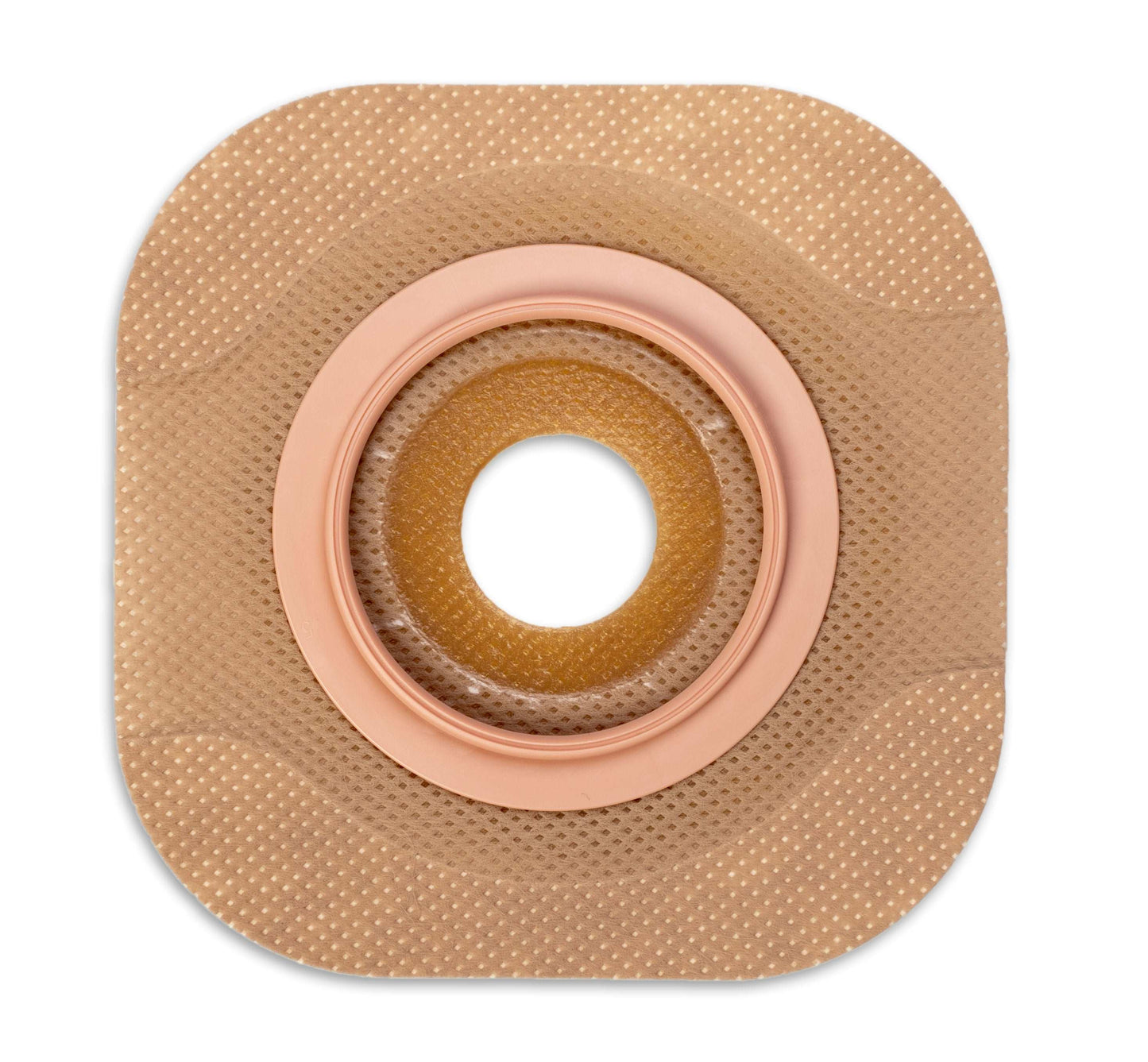 BX/5 NEW IMAGE CERAPLUS FLAT SKIN BARRIER, WITH REMOIS TECHNOLOGY, TAPE BORDER, FLANGE SIZE 1 3/4" (44MM) PRE-CUT 1 1/4" (32MM) - Save On Medical