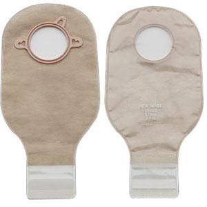 New Image Two-Piece Drainable Ostomy Pouch, Lock 'n Roll Closure, Ultra-Clear 2-1/4"