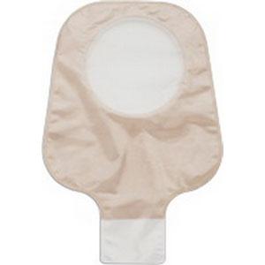 BX/10 NEW IMAGE CLAMP CLOSURE 12" DRAINABLE POUCH CLEAR  2 3/4" FLANGE - Save On Medical