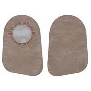 BX/30 NEW IMAGE CLOSED POUCH 9" BEIGE WITH FILTER ,  1-3/4" FLANGE - Save On Medical