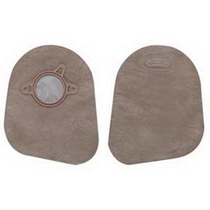 BX/60 NEW IMAGE CLOSE MINI POUCH 7",BEIGE WITH FILTER, 2-1/4" FLANGE - Save On Medical