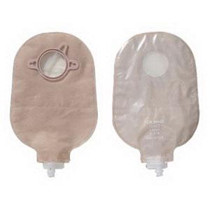 BX/10 NEW IMAGE UROSTOMY POUCH 9" TRANSPARENT,1-3/4" FLANGE - Save On Medical