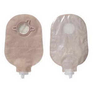 BX/10 NEW IMAGE UROSTOMY POUCH 9" TRANSPARENT,2-1/4" FLANGE - Save On Medical