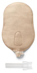 BX/10 NEW IMAGE UROSTOMY  9" POUCH BEIGE WITH MULTI-CHAMBER, 1-3/4" - Save On Medical