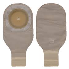 BX/5 PREMIER 1-PIECE SOFT CONVEX DRAINABLE POUCH W/ FILTER, PRE-CUT 1IN, BEIGE - Save On Medical
