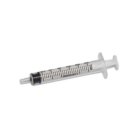 BX/100 SYRINGE WITHOUT NEEDLE, 3CC