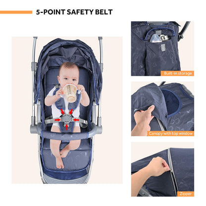 Lightweight Foldable Baby Stroller - Save On Medical