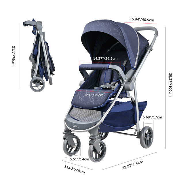 Lightweight Foldable Baby Stroller - Save On Medical
