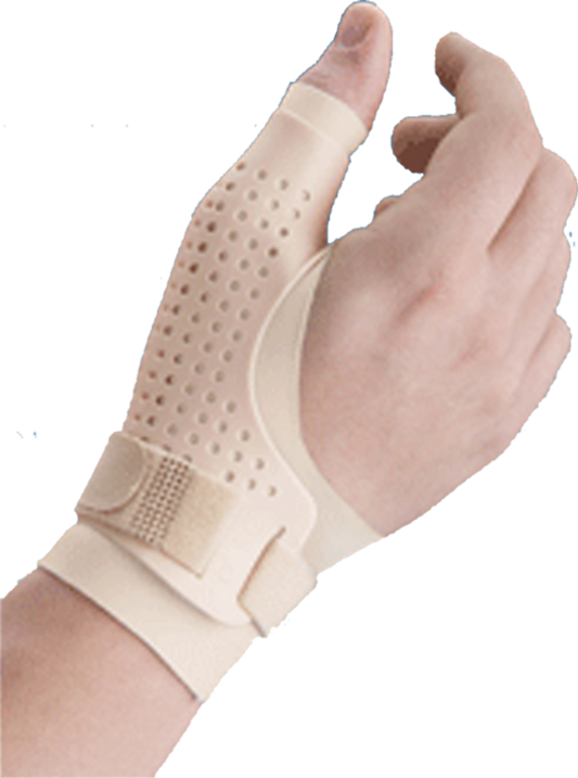 MANUTEC BREATHABLE THUMB IMMOBILIZING SPLINT - LEFT - Save On Medical