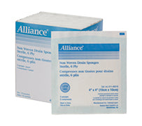 TR/25 (PK/2) TRACHEOSTOMY DRAIN SPONGE, 10CM X 10CM, NON WOVEN, 6PLY.STERILE - Save On Medical