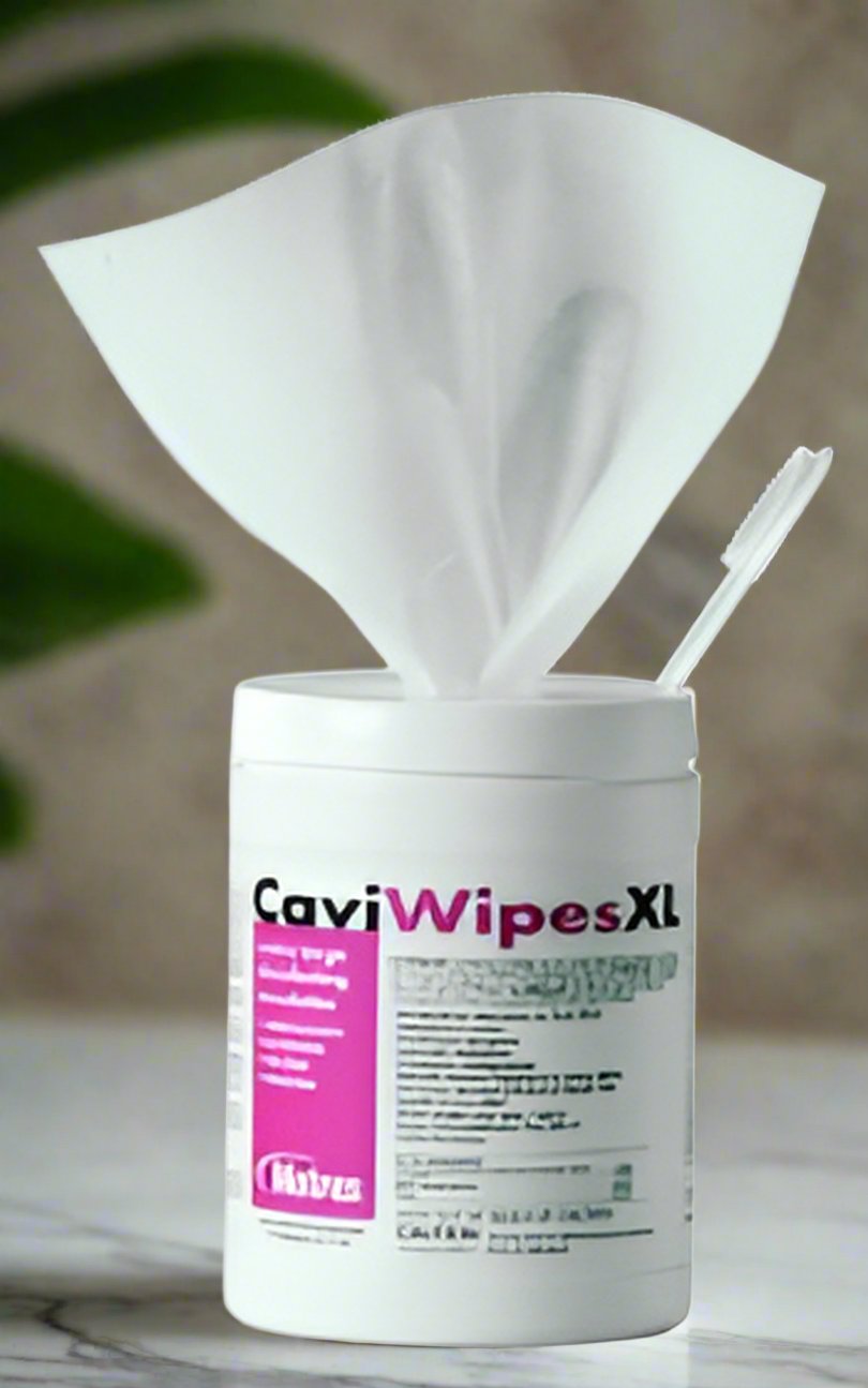 TUB/65 CAVIWIPE SURFACE DISINFECTANT WIPE, EXTRA LARGE 9" X 12"  3 MINUTE ACTION - Save On Medical