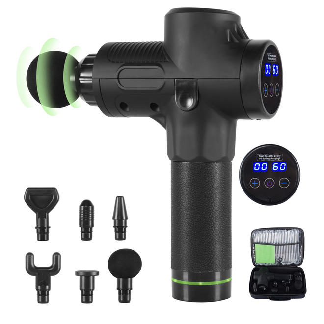 Muscle Percussion Fascia Gun with 6 Massage Heads - Save On Medical
