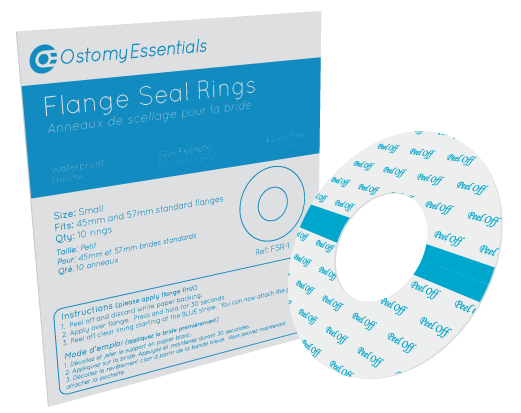 PK/10 OSTOMY ESSENTIALS FLANGE SEAL RINGS, SIZE SMALL (32MM - 50MM) - Save On Medical