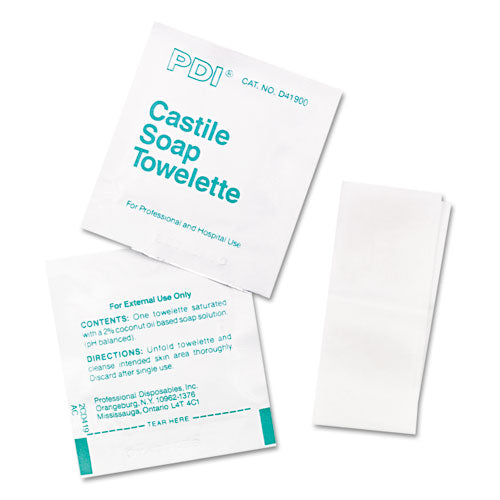 BX/100  CASTILE SOAP TOWLETTES - Save On Medical