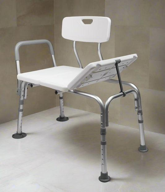 Transfer Bath Bench with Curtain Control: MHSBCS - Save On Medical