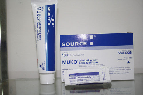 BX/100 MUKO LUBRICATING JELLY, SIZE 3.5G PACKETS - Save On Medical