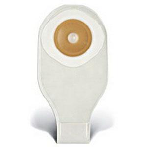 BX/5 ACTIVELIFE FLEXIBLE DURAHESIVE CONVEX 1-PIECE DRAINABLE POUCH, TRANSPARENT, PRE-CUT 22MM (7/8IN), 12IN LENGTH - Save On Medical