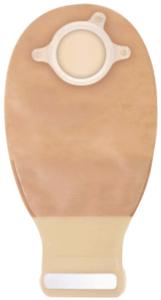 BX/10 NATURA DRAINABLE POUCH WITH INVISICLOSE, OPAQUE STANDARD 57MM (2-1/4IN) WITH FILTER - Save On Medical