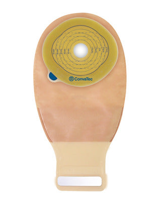 BX/10 ESTEEM ONE-PIECE CUT-TO-FIT TRANSPARENT DRAINABLE POUCH W/ DURAHESIVE PLUS 2 1/2IN - Save On Medical