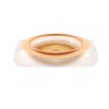 BX/10 NATURA DURAHESIVE, CONVEX, ACCORDION FLANGE 2 1/4IN (57MM), CUT-TO-FIT. - Save On Medical