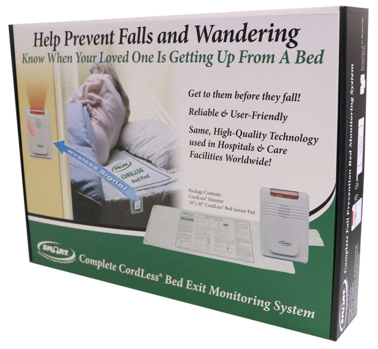 433-EC with PTB-RI - 10"x30" CordLess® 1 year bed pad