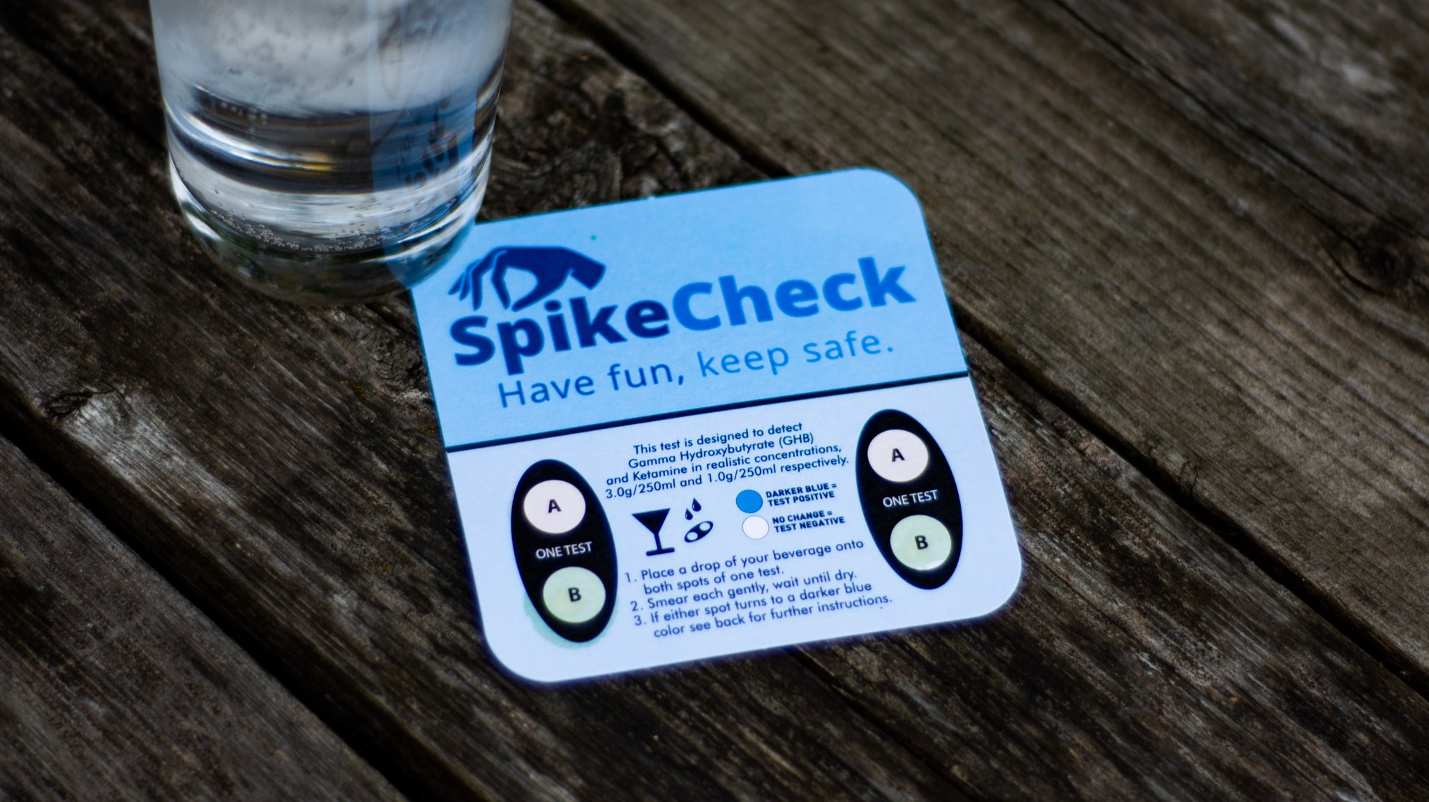 Spike Check Tutorial SpikeCheck Date Rape Test Card – Save On Medical