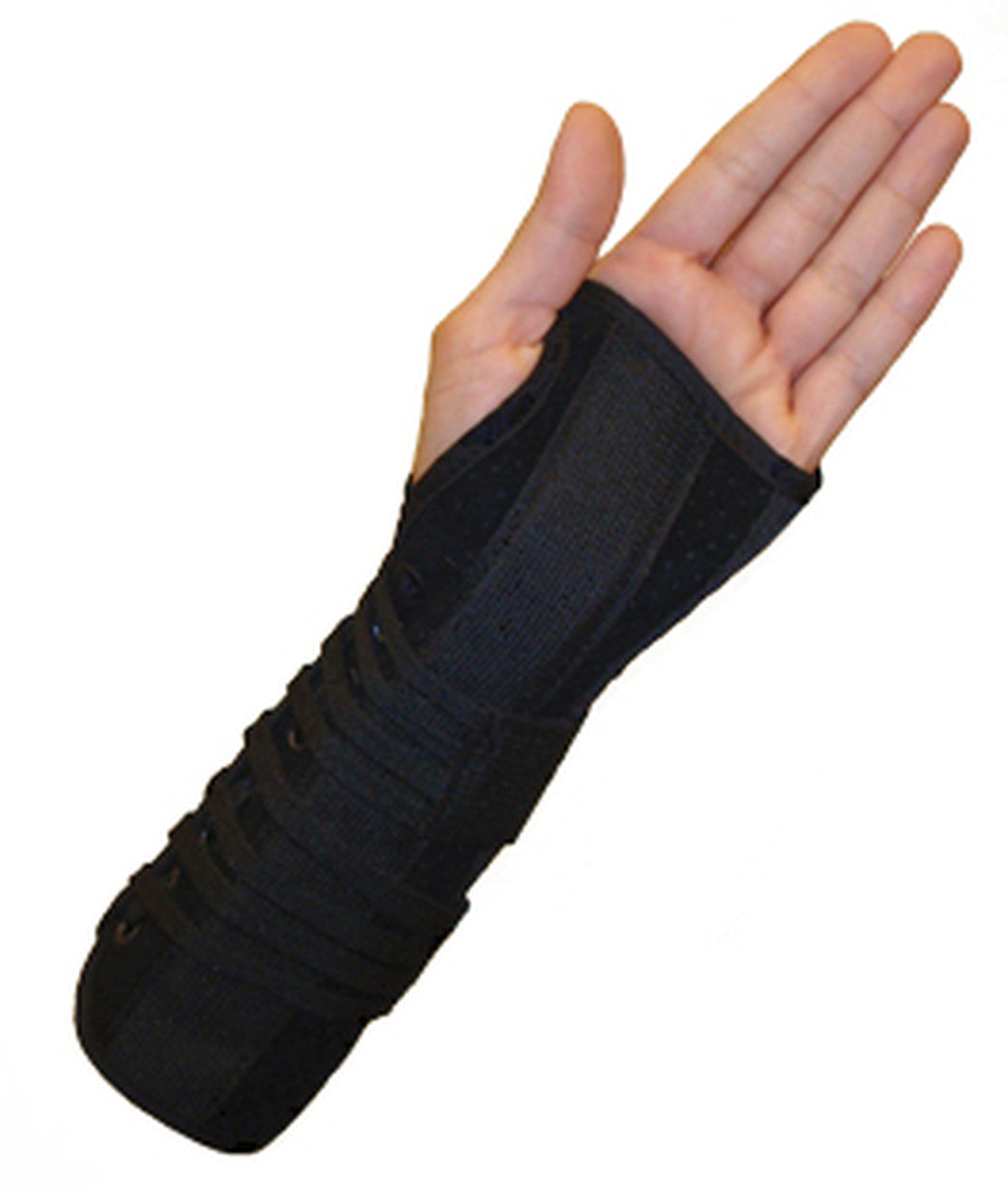 TOP SHELF SUEDE LACE UP FOREARM 10" - LEFT, 500923 - Save On Medical