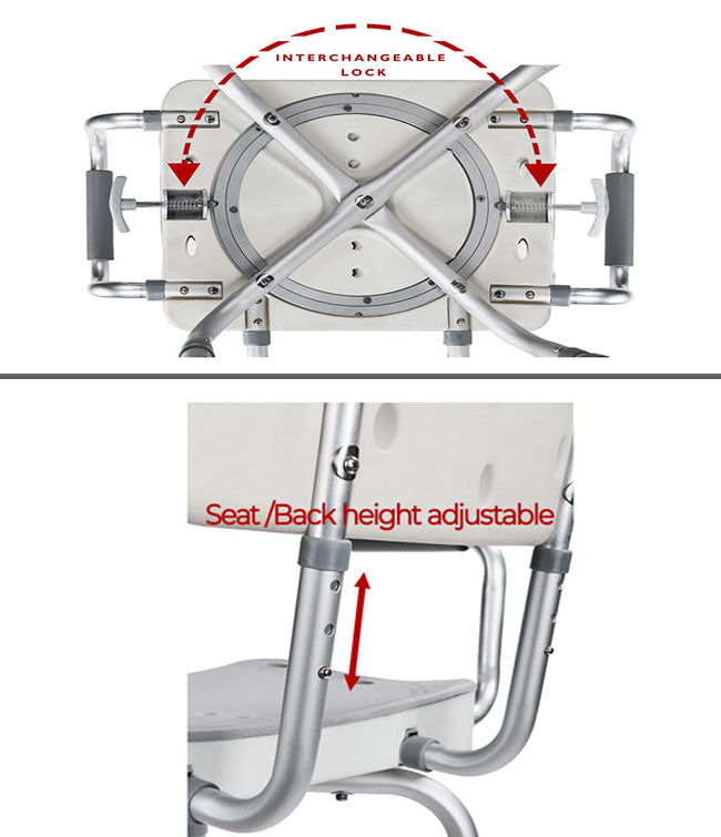 Swivel Shower Chair MHSCIII - Save On Medical