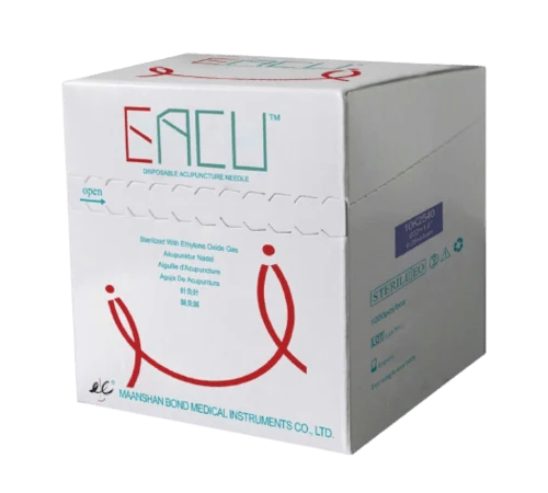 EACU Acupuncture Needles - 100 per box