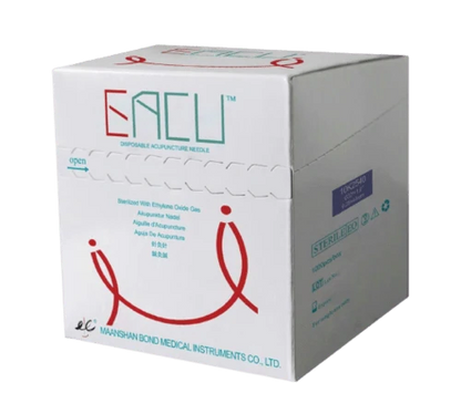EACU Acupuncture Needles - 100 per box