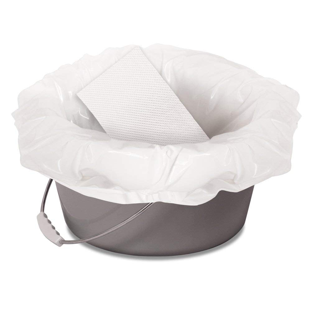 Zorbi Commode  Drawstring Closure Cleanis Technology - Save On Medical