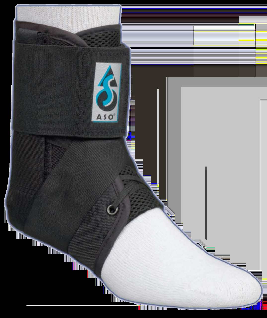 ASO with STAYS BLACK, 264031 - Save On Medical