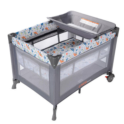 Portable Baby Playard And Changing Table, Foldable Suitable For Home, Travel