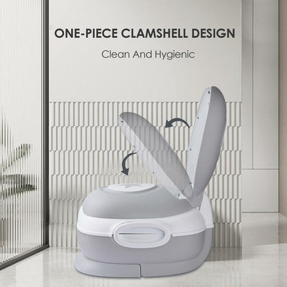 Multi-Stage 3-in-1 Potty Seat, Potty Chair, Trainer Ring and Step Stool
