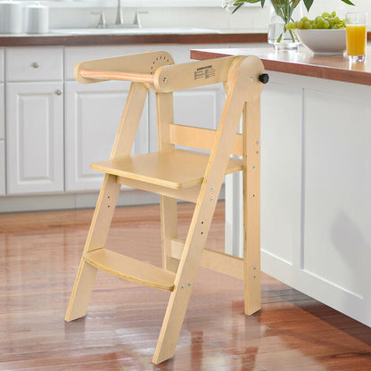 Folding Learning Tower, Adjustable Step Stool for Children and Toddlers