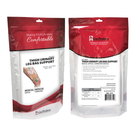 NelMed Urine Leg Bag Straps -Thigh (OSFM)