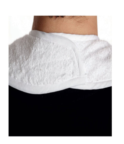 Terry Cloth Bib w/ Velcro (white): MHBV-WH - Save On Medical