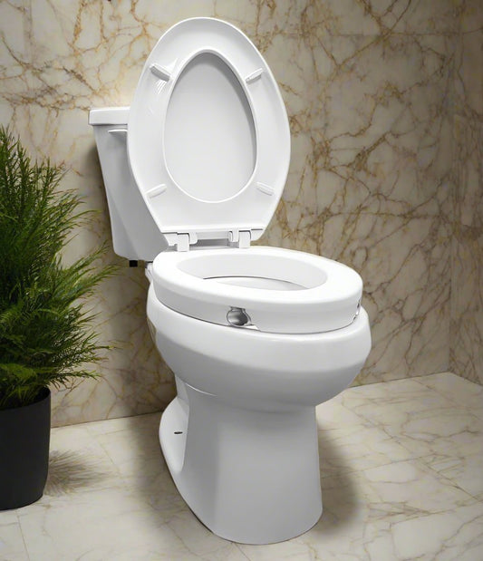 2” Raised Toilet Seat Standard / Elongated - Save On Medical