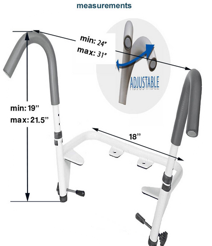 Ultimate Toilet Safety Frame: MHUTSF - Save On Medical