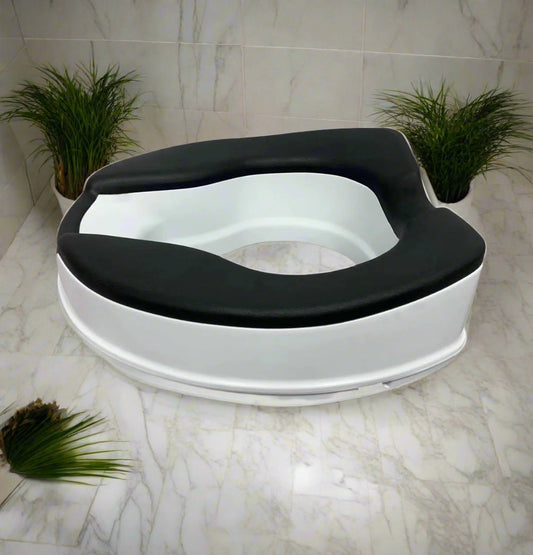 Softer 4" Raised Toilet Seat: MHPURTS - Save On Medical